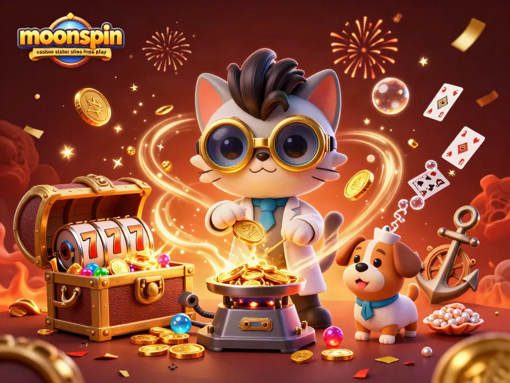 Play exciting games at moonspin casino sister sites free play with vibrant graphics and bonuses.