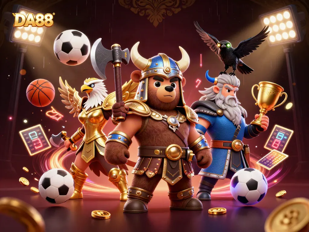 Win big at DA88 with thrilling Viking adventures and dynamic gaming elements in an epic casino atmosphere.