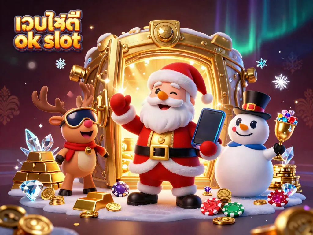 เว็บไซต์ ok slot นำเสนอเกมสล็อตออนไลน์และโบนัสพิเศษมากมายสุดเร้าใจ
