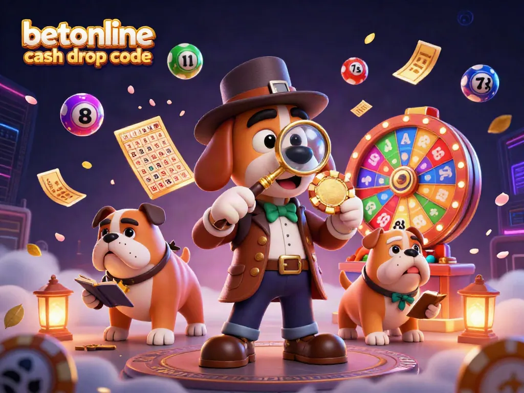 Claim exclusive rewards using the betonline cash drop code in a vibrant casino scene.