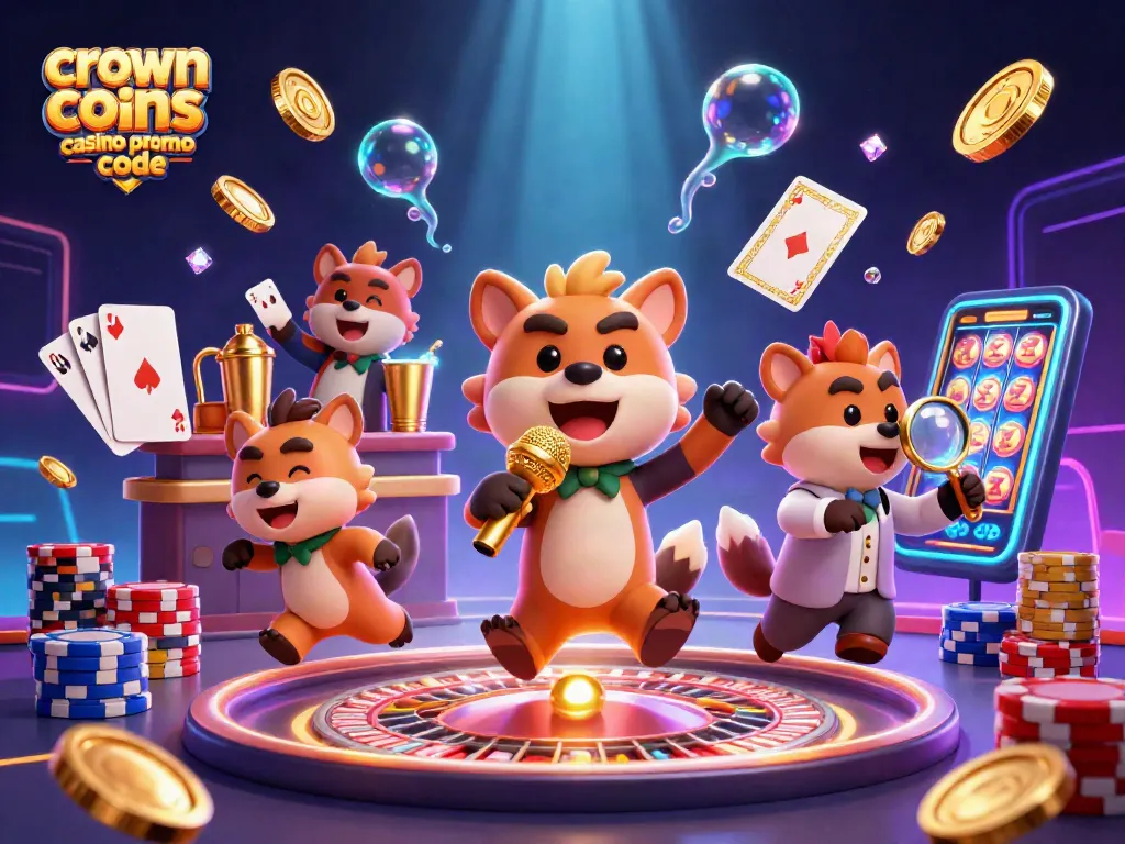 Experience excitement with the crown coins casino promo code while hyenas run their comedy club.