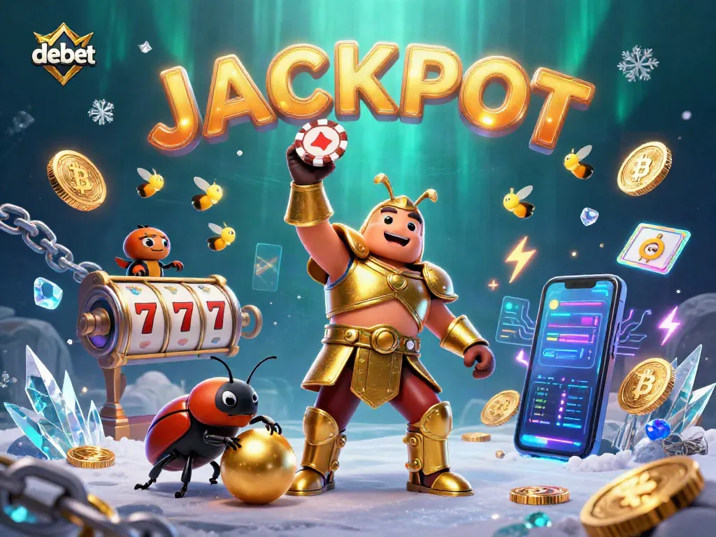 Experience thrilling gaming moments and jackpots with Debet and win big!