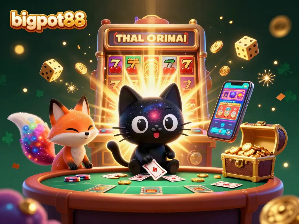 Rasakan keseruan dengan bigpot88 saat menangkan jackpot dari mesin slot 3D yang meledak penuh koin.