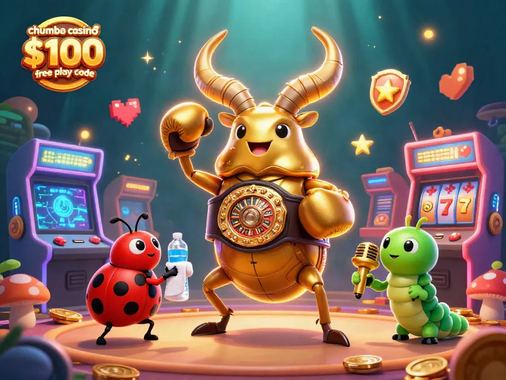 Join the action with the Chumba Casino $100 free play code in an engaging vibrant 3D scene.