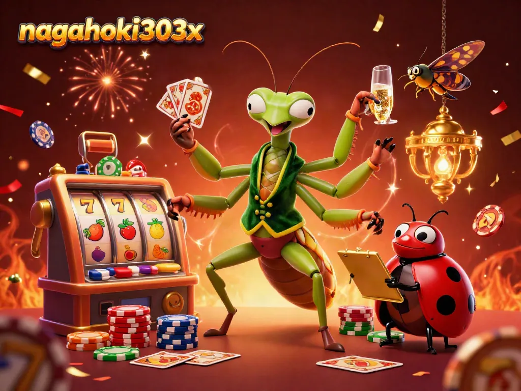 Permainan slot menyenangkan di nagahoki303x dengan kartu dan koin emas
