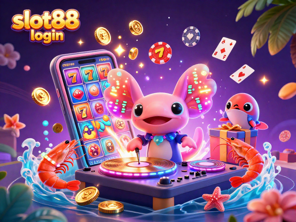 Engage with thrilling slot games at slot88 login featuring vibrant gaming elements amidst underwater fun.
